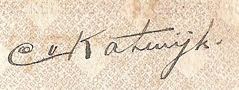 Genealogie familie van Katwijk